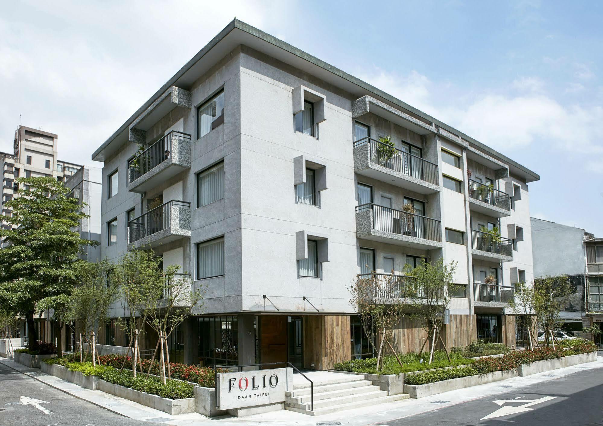 Hotel Folio Daan Tchaj-pej Exteriér fotografie